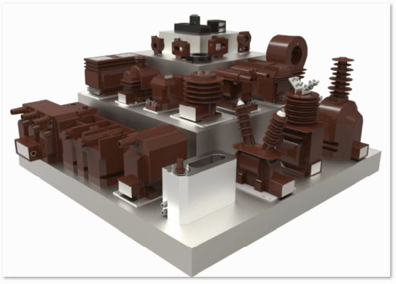 محول تيار منخفض الجهد بتردد مقنن 50/60 هرتز بتيار ثانوي مقنن 1 أمبير